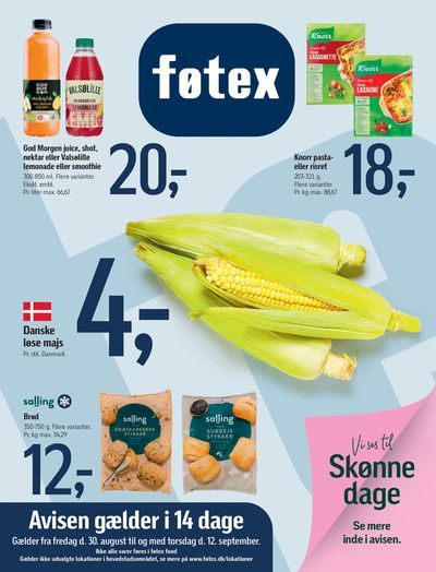 Føtex katalog i Silkeborg | Føtex. Tilbudsavis | 3.9.2024 - 17.9.2024