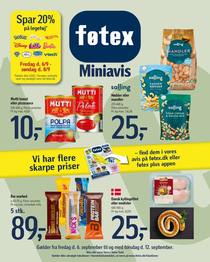 Føtex katalog i Silkeborg | Toptilbud til sparegrise | 5.9.2024 - 19.9.2024