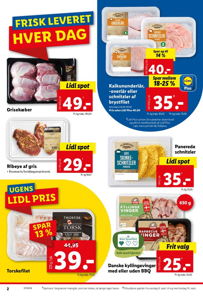 Lidl katalog i Esbjerg | Fantastiske rabatter på udvalgte produkter | 4.9.2024 - 14.9.2024