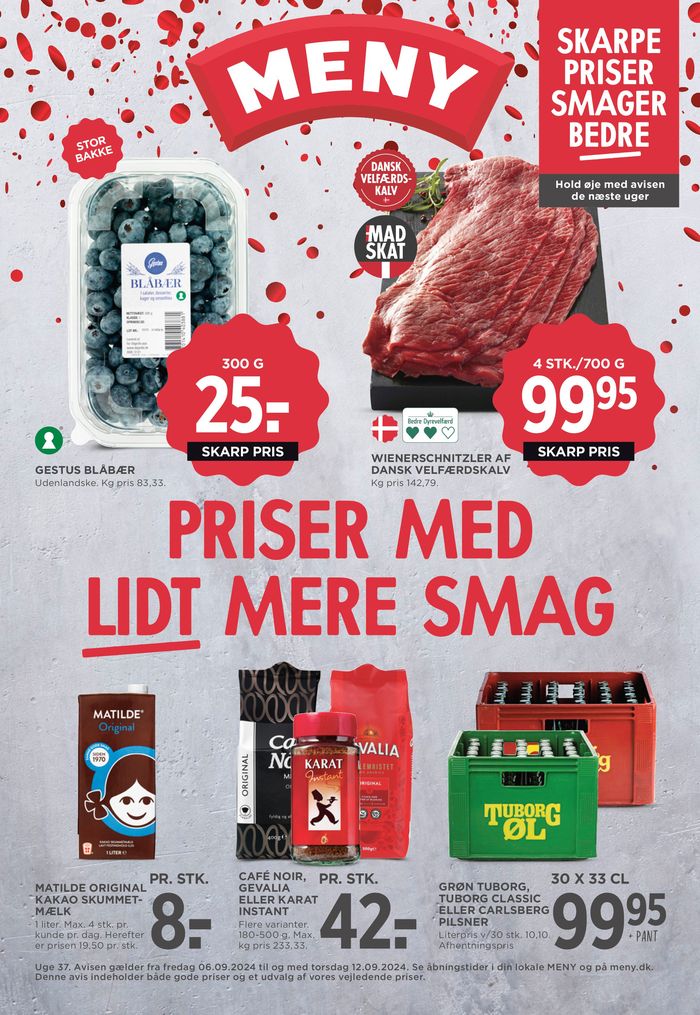 MENY katalog i Helsingør | MENY uge 3724 | 6.9.2024 - 20.9.2024