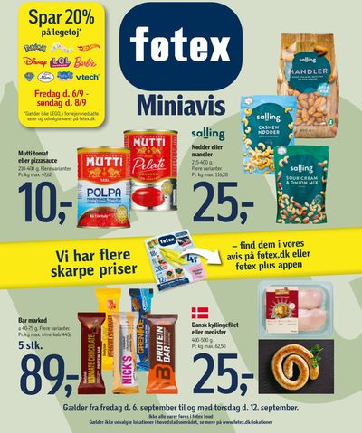 Føtex katalog i Ølstykke-Stenløse | Føtex. Tilbudsavis | 10.9.2024 - 24.9.2024