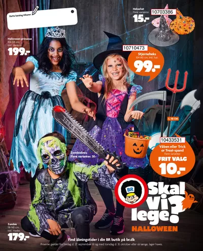 Tilbud fra Legetøj og baby i Aabenraa | Halloween Katalog hos Fætter BR | 27.9.2024 - 31.10.2024