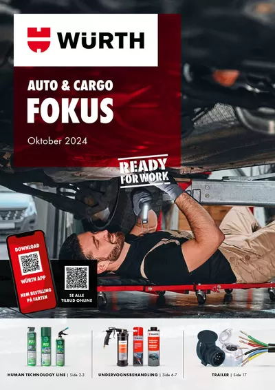 Würth katalog i Kolding | Auto & Cargo | 1.10.2024 - 31.10.2024