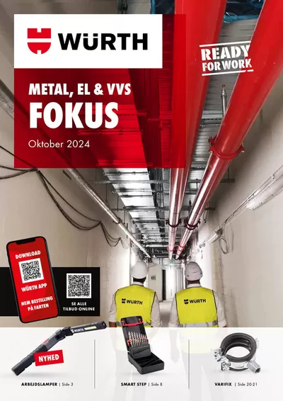 Würth katalog i Kolding | Metal , EL & VVS | 1.10.2024 - 31.10.2024