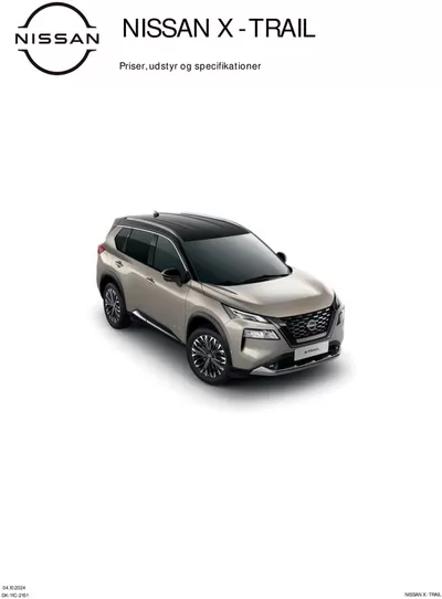 Nissan katalog i Århus | Nissan X-Trail | 5.10.2024 - 5.10.2025