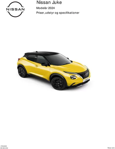 Nissan katalog i Esbjerg | Ny Nissan Juke | 8.10.2024 - 8.10.2025