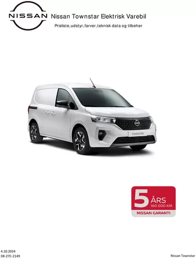 Nissan katalog i Esbjerg | Townstar Varebil | 8.10.2024 - 8.10.2025