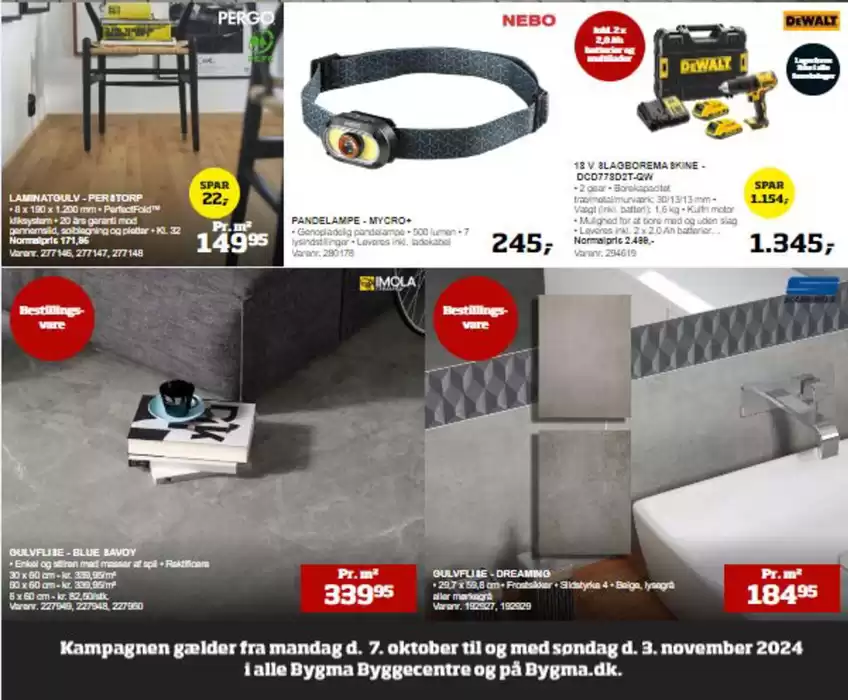 Bygma katalog i Kolding | Tilbudsavis | 8.10.2024 - 3.11.2024