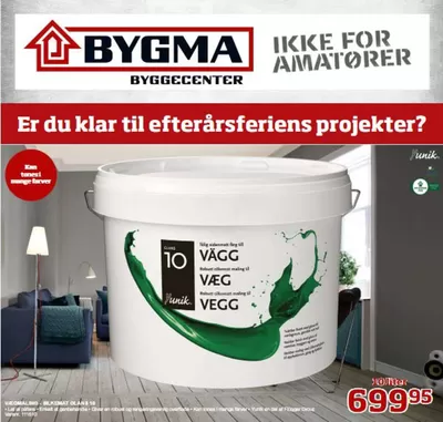 Tilbud fra Byggemarkeder i Arden | Tilbudsavis hos Bygma | 8.10.2024 - 3.11.2024