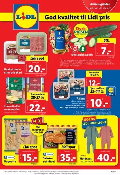 Lidl katalog i Kalundborg | Toptilbud og rabatter | 16.10.2024 - 26.10.2024