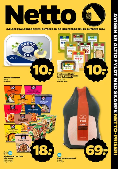 Netto katalog i Fredericia | Netto uge 43 | 18.10.2024 - 25.10.2024