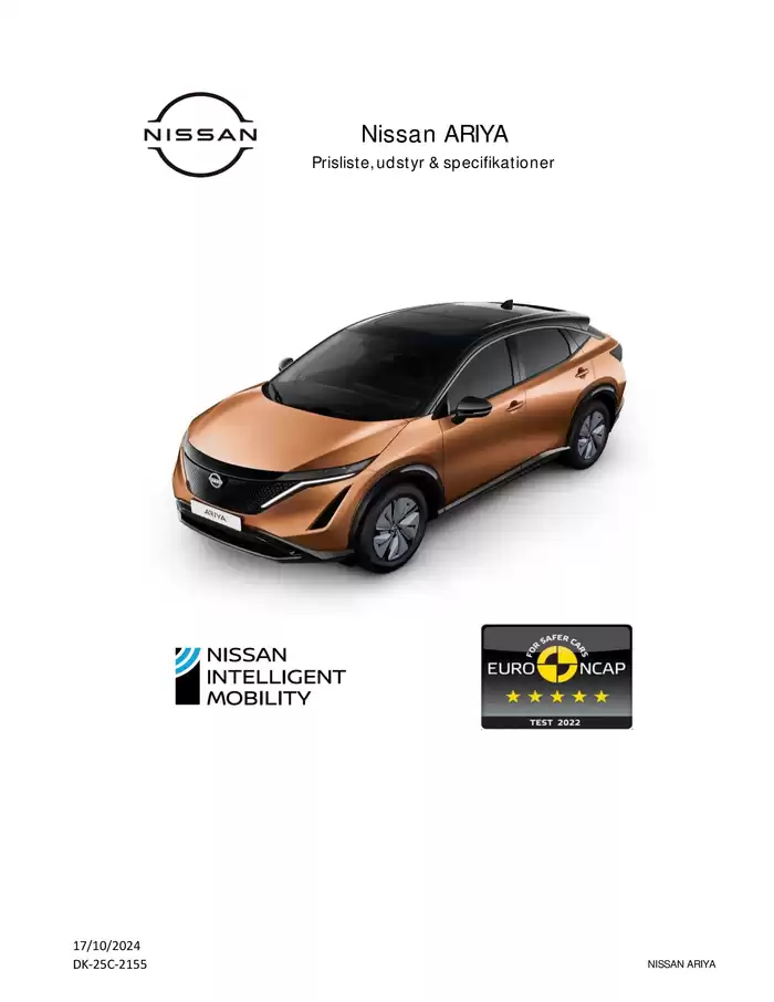 Nissan katalog i Aalborg | Nissan ARIYA | 17.10.2024 - 17.10.2025