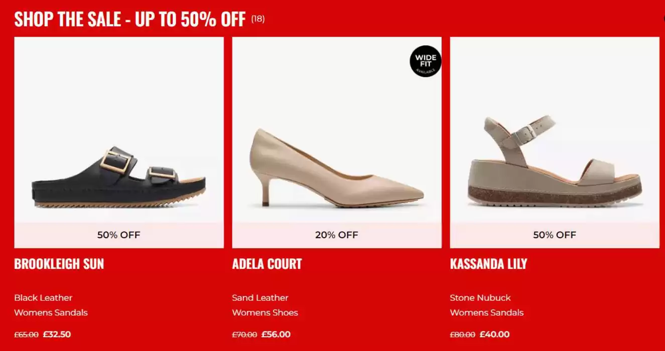 Clarks katalog i Aabenraa | Up to 50% Off | 17.10.2024 - 30.10.2024