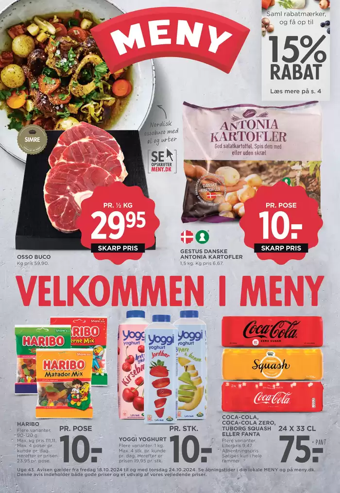 MENY katalog i Hellerup | MENY uge 4324 | 18.10.2024 - 1.11.2024