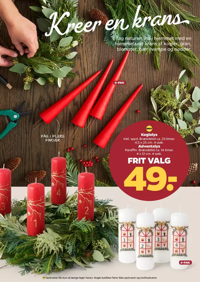 Netto katalog i Odense | Kalenderlys uge 43-47 | 18.10.2024 - 24.10.2024