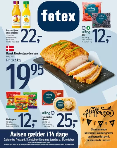 Føtex katalog i Skive | Føtex Tilbudsavis | 18.10.2024 - 1.11.2024