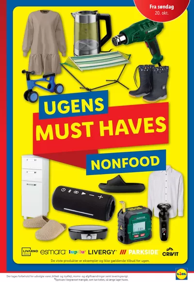 Lidl katalog i Aalborg | Lidl Nonfood Katalog | 20.10.2024 - 26.10.2024