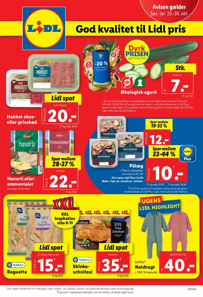 Lidl katalog i Hobro | Lidl Tilbudsavis | 16.10.2024 - 26.10.2024