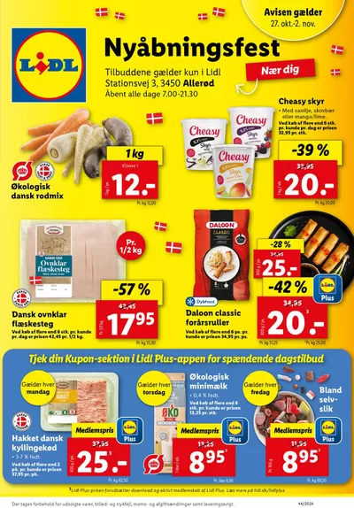 Lidl katalog i Fredericia | Attraktive særtilbud til alle | 23.10.2024 - 2.11.2024