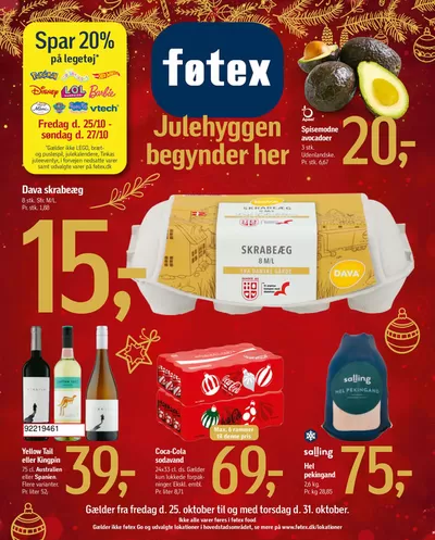 Tilbud fra Dagligvarer i Aabenraa | Toptilbud til alle kunder hos Føtex | 24.10.2024 - 7.11.2024