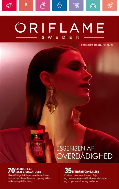 Tilbud fra Kosmetik og sundhed i Birkerød | Oriflame eCatalogue hos Oriflame | 24.10.2024 - 13.11.2024