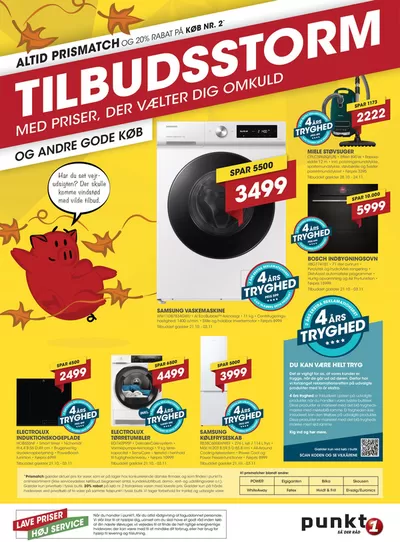 Tilbud fra Elektronik og hvidevarer i Arden | Punkt1 avisen - lav pris og høj service hos Punkt1 | 28.10.2024 - 11.11.2024