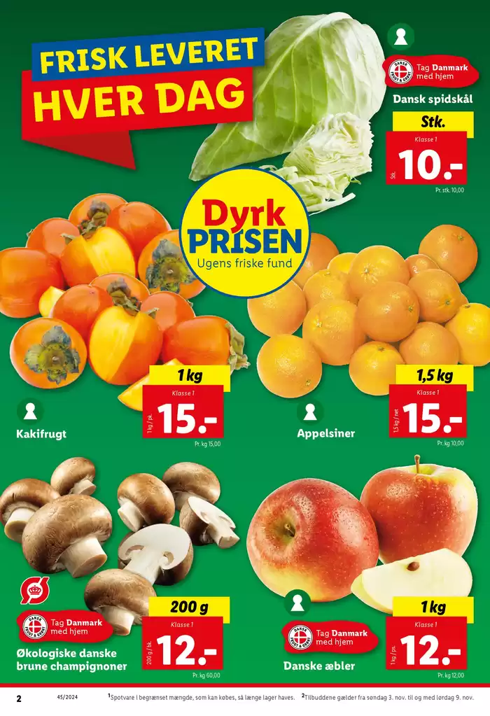 Lidl katalog i Fredericia | Vores bedste tilbud til dig | 30.10.2024 - 9.11.2024