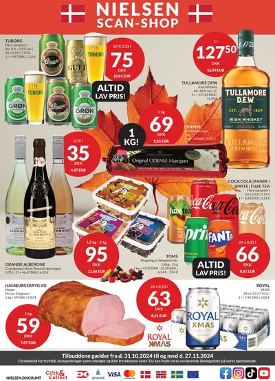 Tilbud fra Dagligvarer i Flensburg | Tilbudsavis hos Nielsen's Discount | 31.10.2024 - 27.11.2024