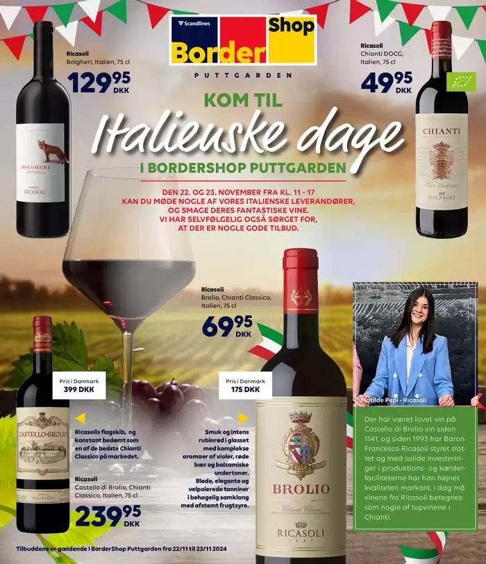 BorderShop katalog i Rostock | Italienske dage | 22.11.2024 - 23.11.2024