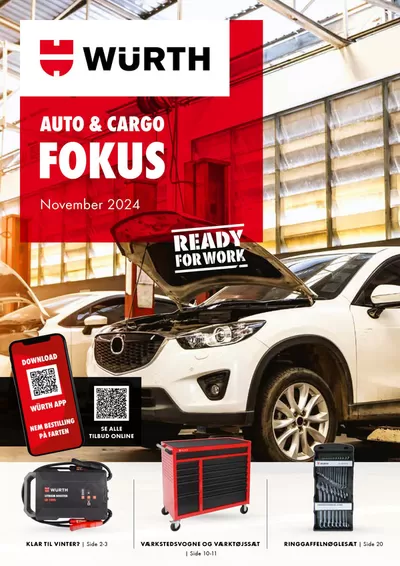 Tilbud fra Byggemarkeder | Auto & Cargo hos Würth | 4.11.2024 - 30.11.2024