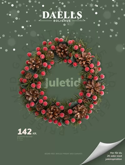 Daells Bolighus katalog i Vordingborg | Daells Bolighus Juletid | 7.11.2024 - 21.11.2024