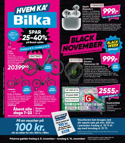 Bilka katalog | Attraktive særtilbud til alle | 8.11.2024 - 22.11.2024