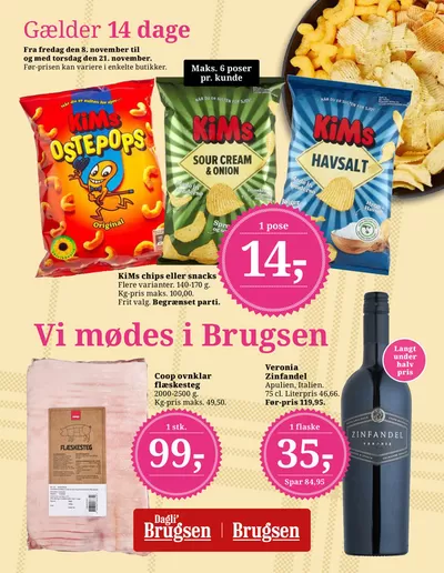 Dagli'Brugsen katalog i Sakskøbing | Dagli'Brugsen Tilbudsavis! | 8.11.2024 - 21.11.2024