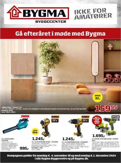 Tilbud fra Byggemarkeder i Esbjerg | Digital Avis hos Bygma | 12.11.2024 - 1.12.2024