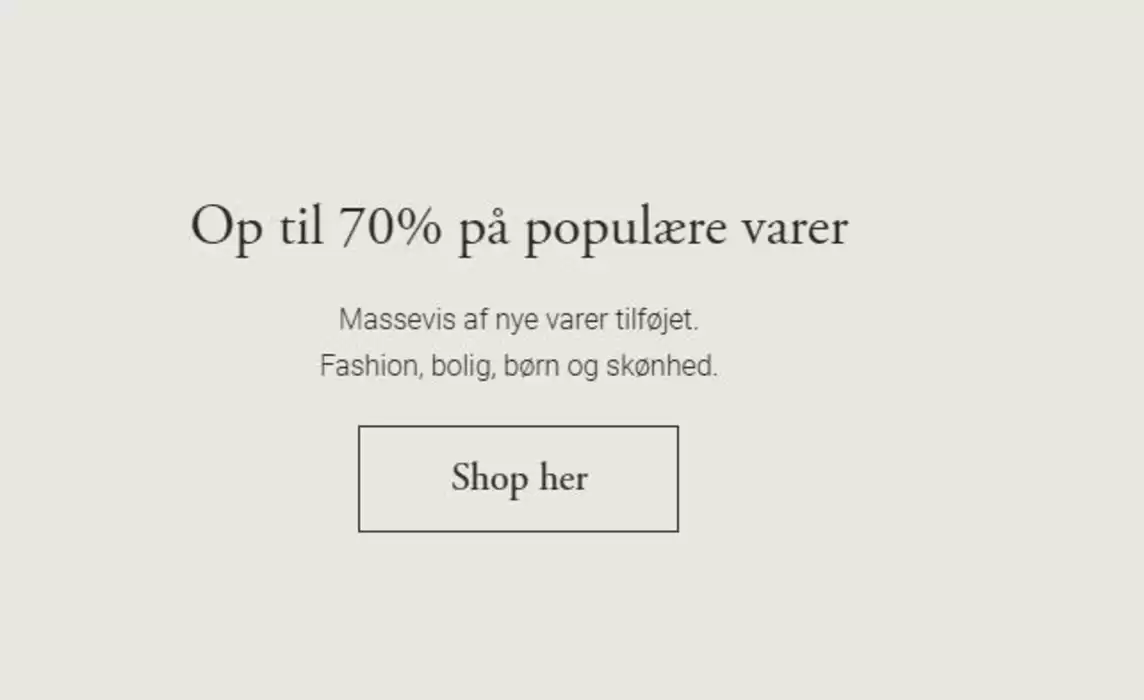 Magasin katalog | Op til 70% | 12.11.2024 - 25.11.2024