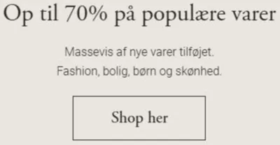 Tilbud fra Mode i Århus | Op til 70% hos Magasin | 12.11.2024 - 25.11.2024