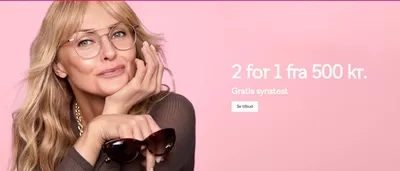 Tilbud fra Mode i Randers | 2 for 1 hos Smarteyes | 12.11.2024 - 25.11.2024