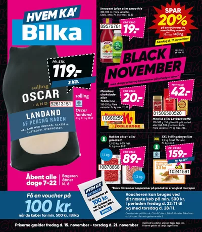 Bilka katalog i Århus | Toptilbud til sparegrise | 14.11.2024 - 28.11.2024