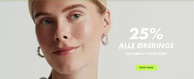 Tilbud fra Mode | 25% alle øreringe hos Glitter | 19.11.2024 - 2.12.2024