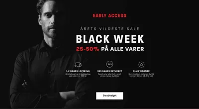 Tilbud fra Mode i Middelfart | Black Week hos Wagner | 19.11.2024 - 24.11.2024