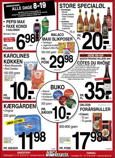 ABC Lavpris katalog i Vejle | Eksklusive kup | 20.11.2024 - 4.12.2024