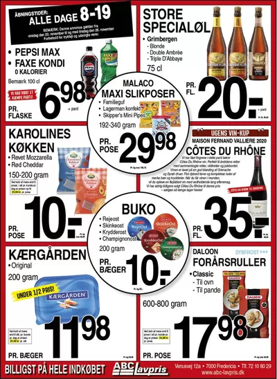 ABC Lavpris katalog i Vejle | Vores bedste tilbud til dig | 20.11.2024 - 4.12.2024