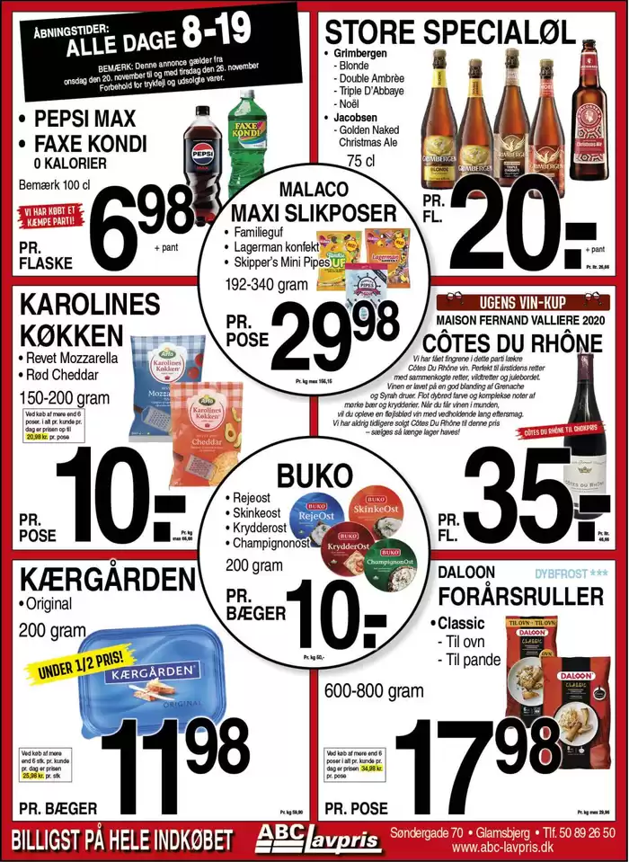 ABC Lavpris katalog i Odense | Spar nu med vores tilbud | 20.11.2024 - 4.12.2024