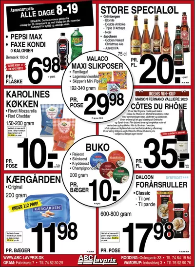 ABC Lavpris katalog i Vamdrup | Toptilbud til alle kunder | 20.11.2024 - 4.12.2024