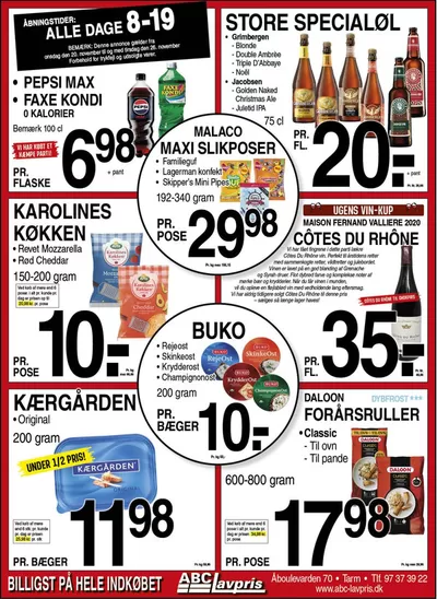 ABC Lavpris katalog i Skjern | Fantastisk tilbud til alle kunder | 20.11.2024 - 4.12.2024