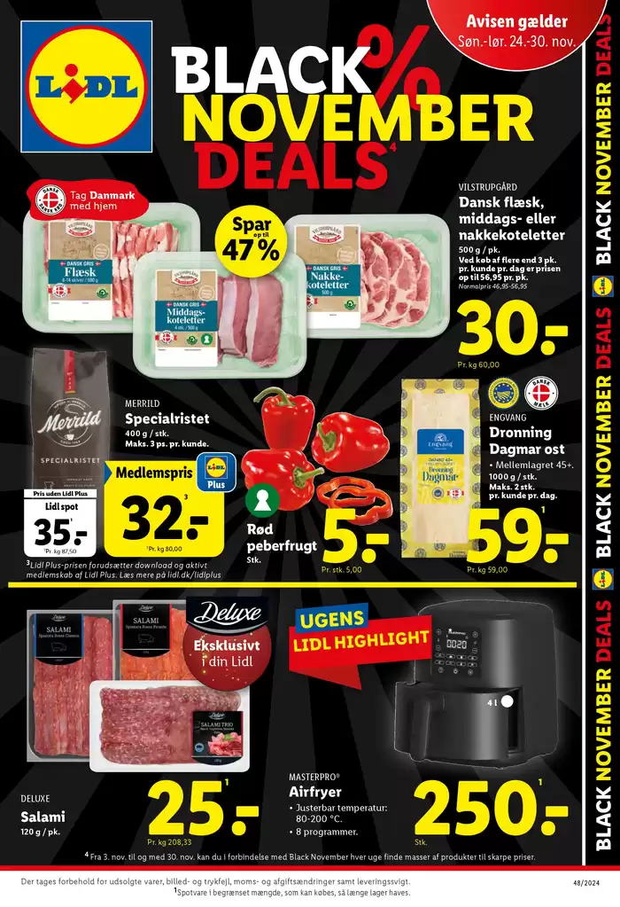 Lidl katalog | Eksklusive tilbud til vores kunder | 20.11.2024 - 30.11.2024