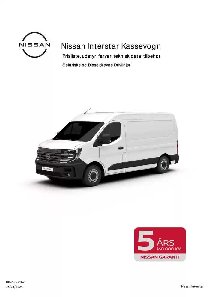 Nissan katalog | Den nye Nissan Interstar | 20.11.2024 - 20.11.2025