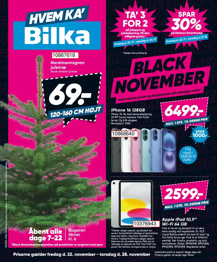 Bilka katalog | Eksklusive tilbud til vores kunder | 21.11.2024 - 5.12.2024