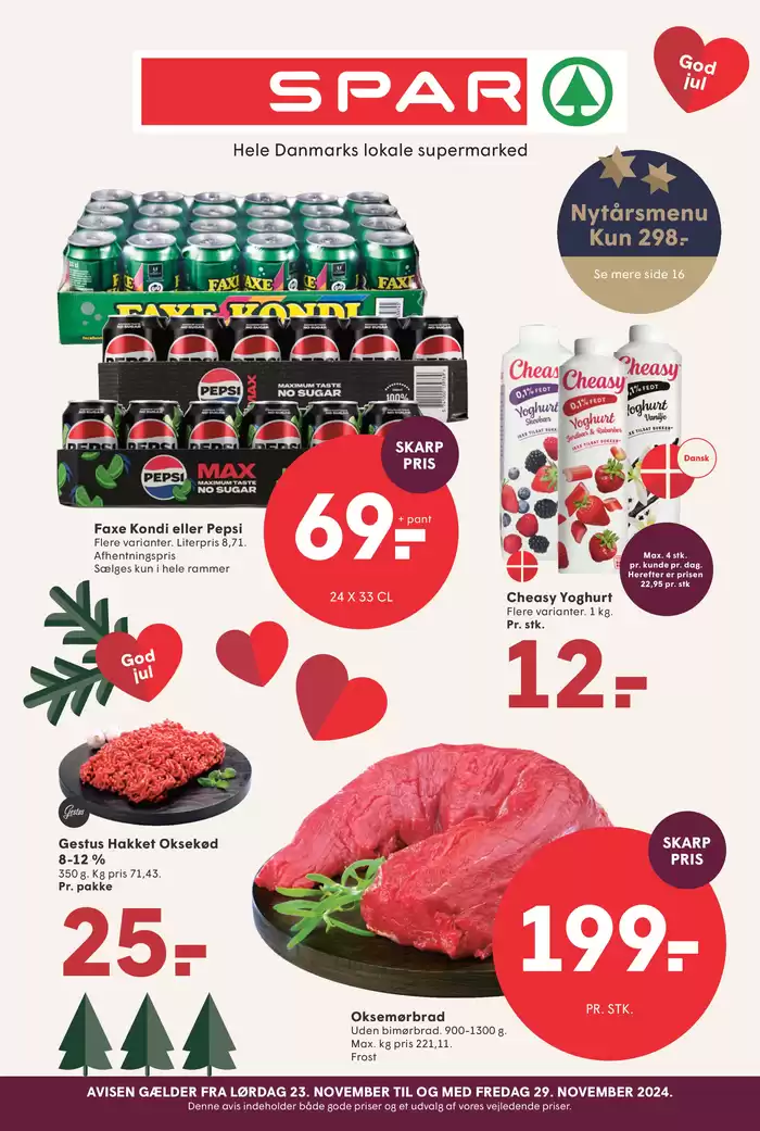 SPAR katalog i Århus | Vores bedste tilbud til dig | 21.11.2024 - 5.12.2024