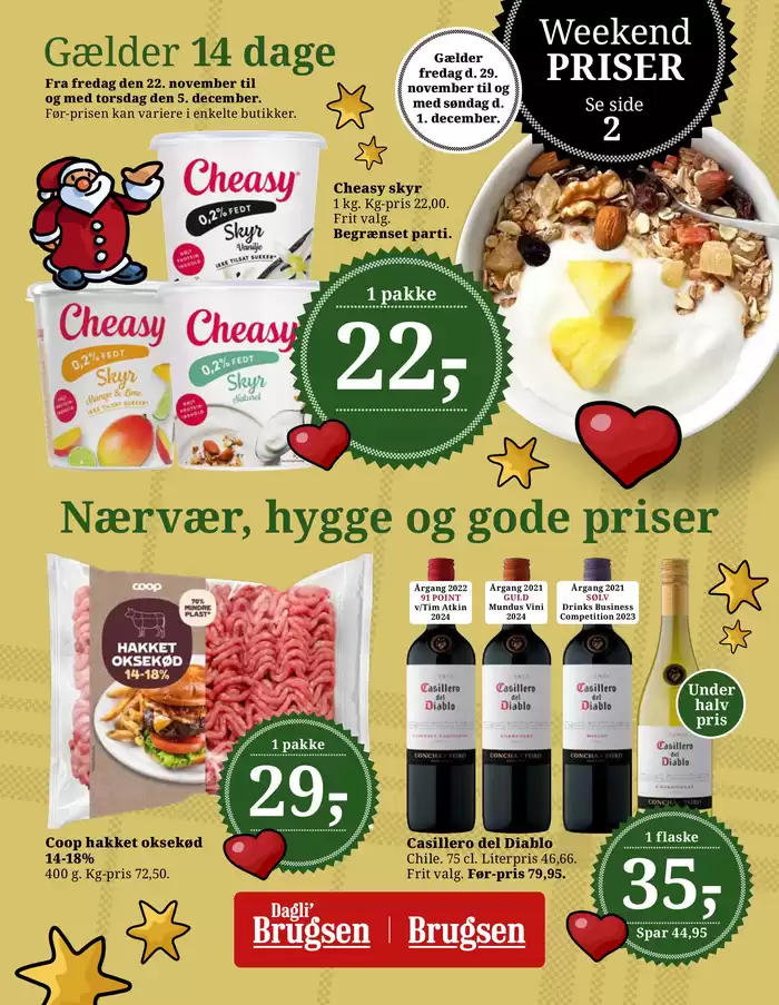 Dagli'Brugsen katalog i Vejle | Dagli'Brugsen Tilbudsavis | 22.11.2024 - 5.12.2024